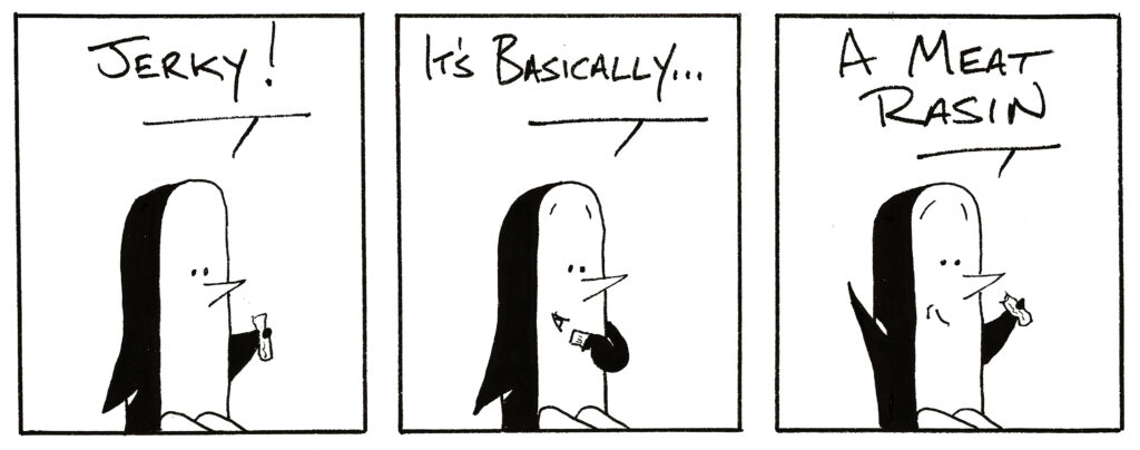 The Penned Guin by Alan Henderson - Example Strip