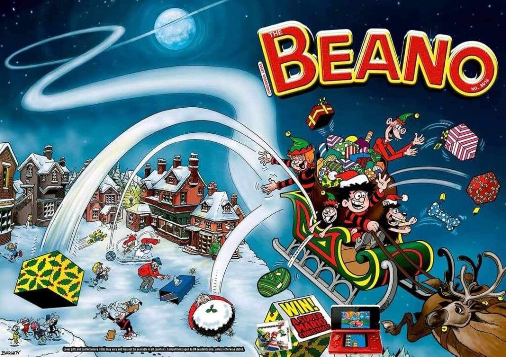 The 2011 Christmas Beano, No. 3616, art by Steve Bright © Beano Studios/ DC Thomson Media