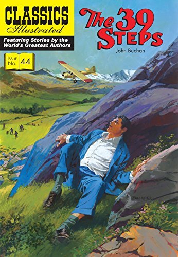 Classics Illustrated - The 39 Steps, by John Buchan, art by John M. Burns
