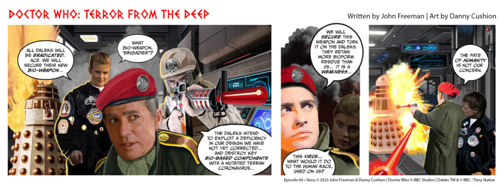 Doctor Who - Terror from the Deep Episode 60 by John Freeman and Danny Cushion
