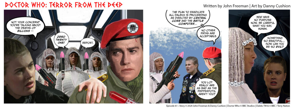 Doctor Who - Terror from the Deep Episode 61 by John Freeman and Danny Cushion