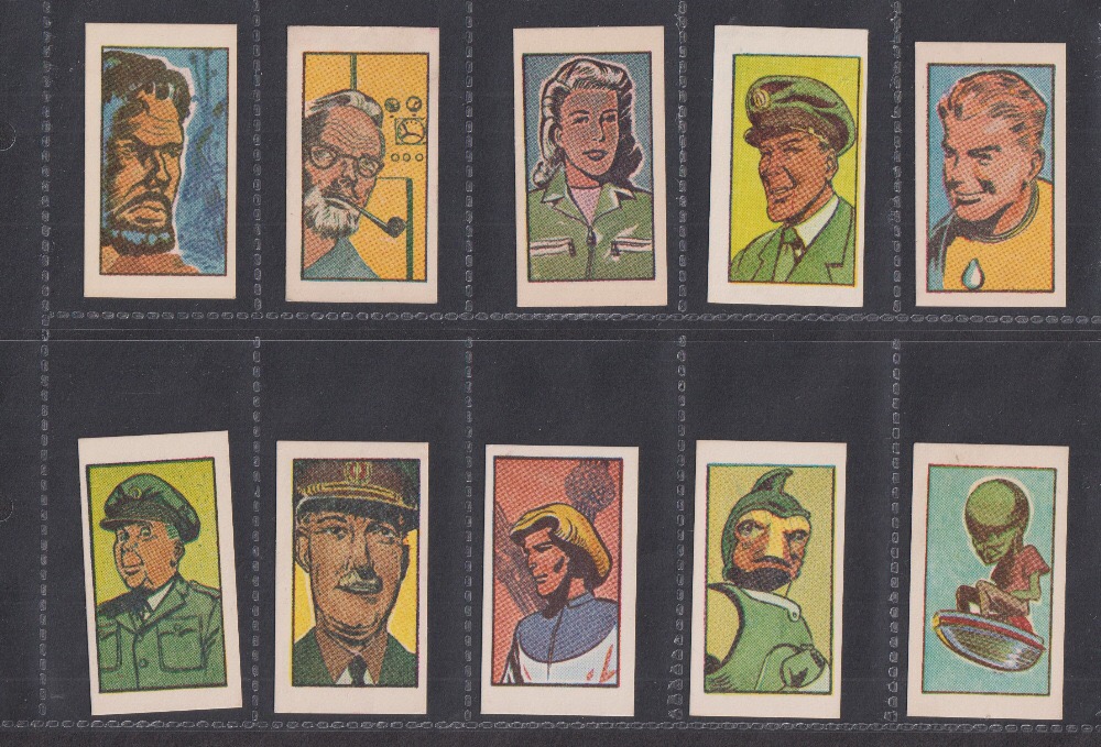 Clevedon Confectionery’s Dan Dare Series Sweet Cigarette cards (1950s)