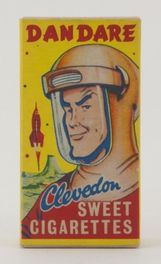 Clevedon Confectionery’s Dan Dare Series Sweet Cigarette cards (1950s) - Box