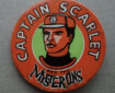 Captain Scarlet and the Mysterons Pin Badge from 1967 Lone Star ATV