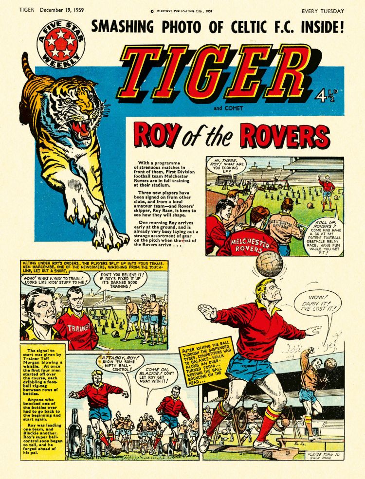 Roy of the Rovers: Best of of '60s - Sample Art