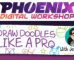 The Phoenix 60-minute interactive digital workshop - “Draw Doodles Like a Pro” workshop with Squid Bits creator Jess Bradley (10.00pm, Monday 19th February 2024)