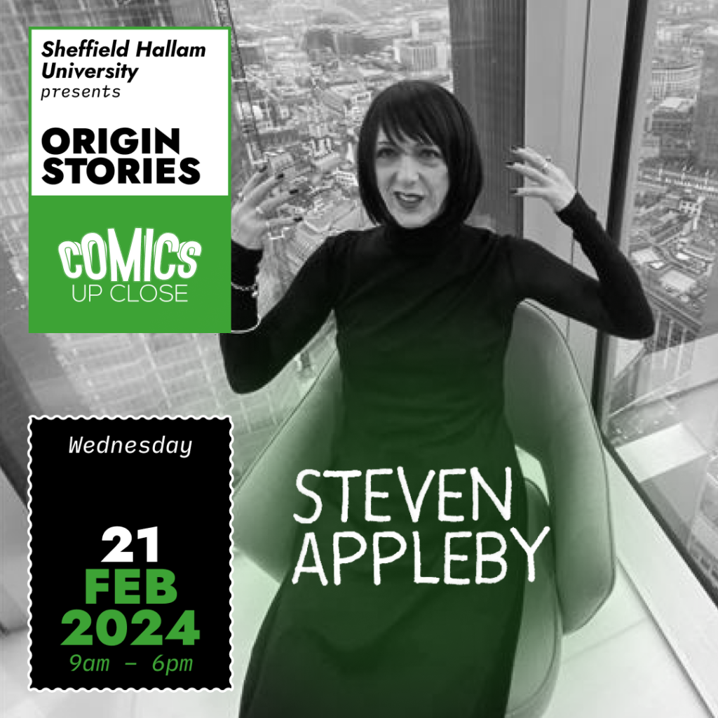 Comics Up Close - 21st February 2024 - Steven Appleby