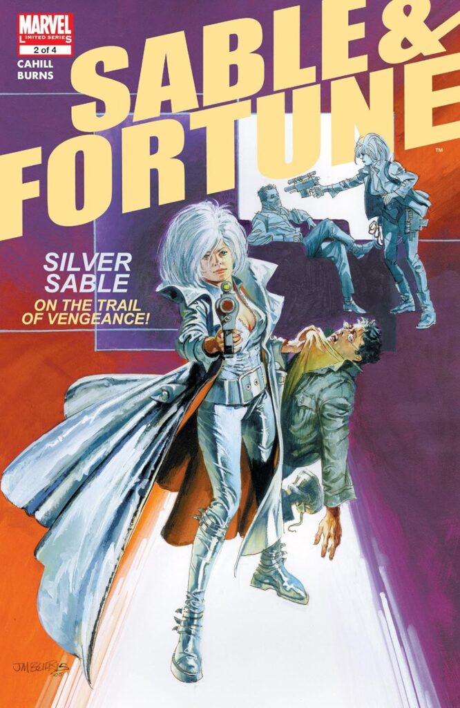 Sable & Fortune #2 (of 4) - by Brendan Cahill John M. Burns, cover by John M. Burns