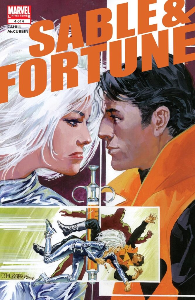 Sable & Fortune #4 (of 4) - by Brendan Cahill John M. Burns, cover by John M. Burns
