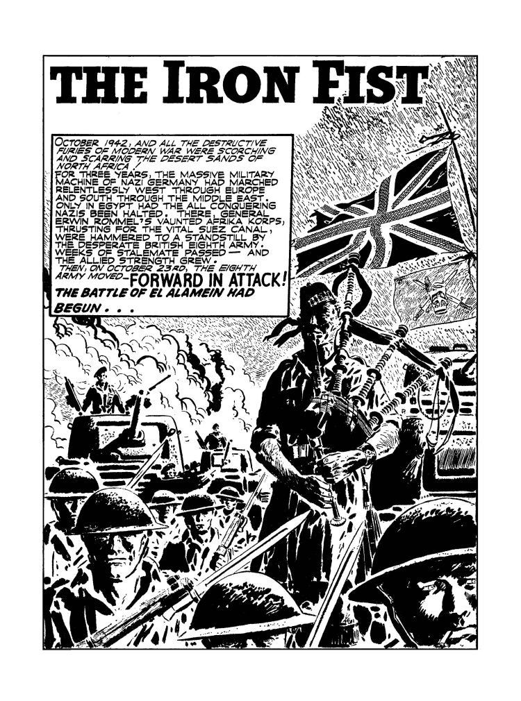 War Picture Library 25 – The Iron Fist
 by V.AL. holding and Hugo Pratt