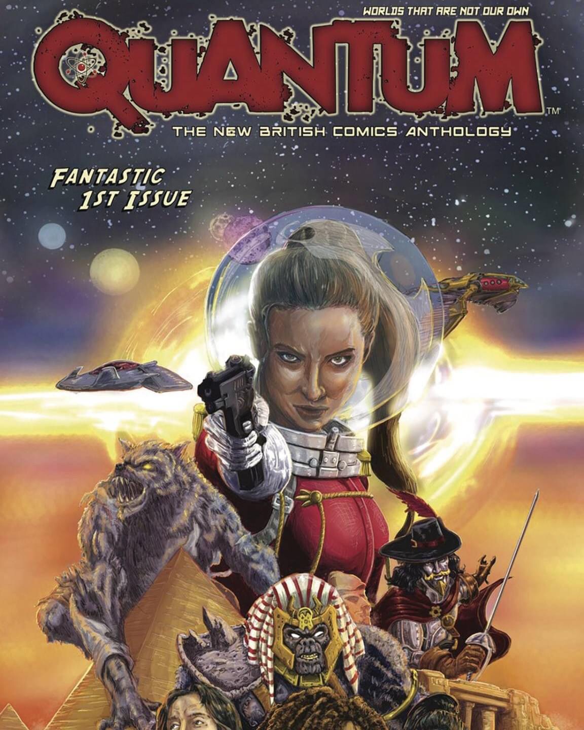 Time Bomb Comics QUANTUM anthology heads to comic shops – downthetubes.net