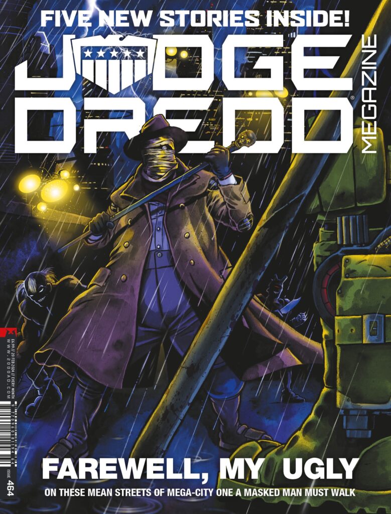 Judge Dredd Megazine Issue 464 Cover: Lee Milmore (2024)