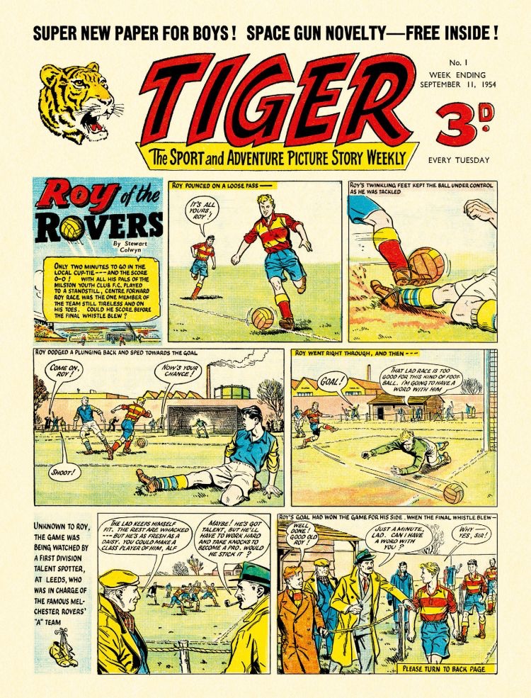 Roy of the Rovers: Best of of '50s - Sample Art