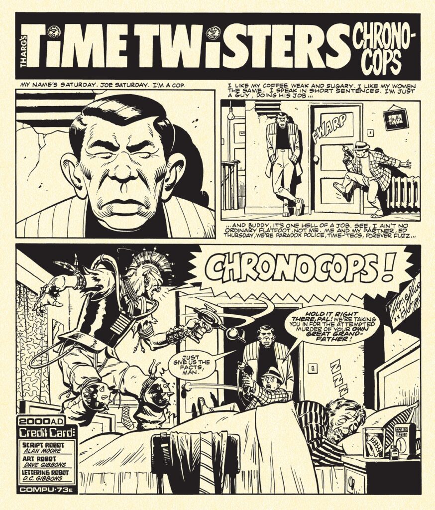 The Best of 2000AD Volume 6 - Time Twisters by Alan Moore and Dave Gibbons