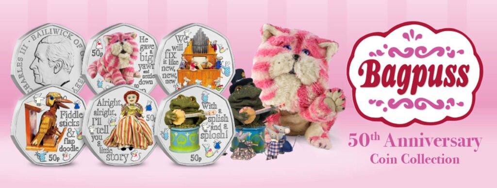 Bagpuss Westminster Collection 50p Coins