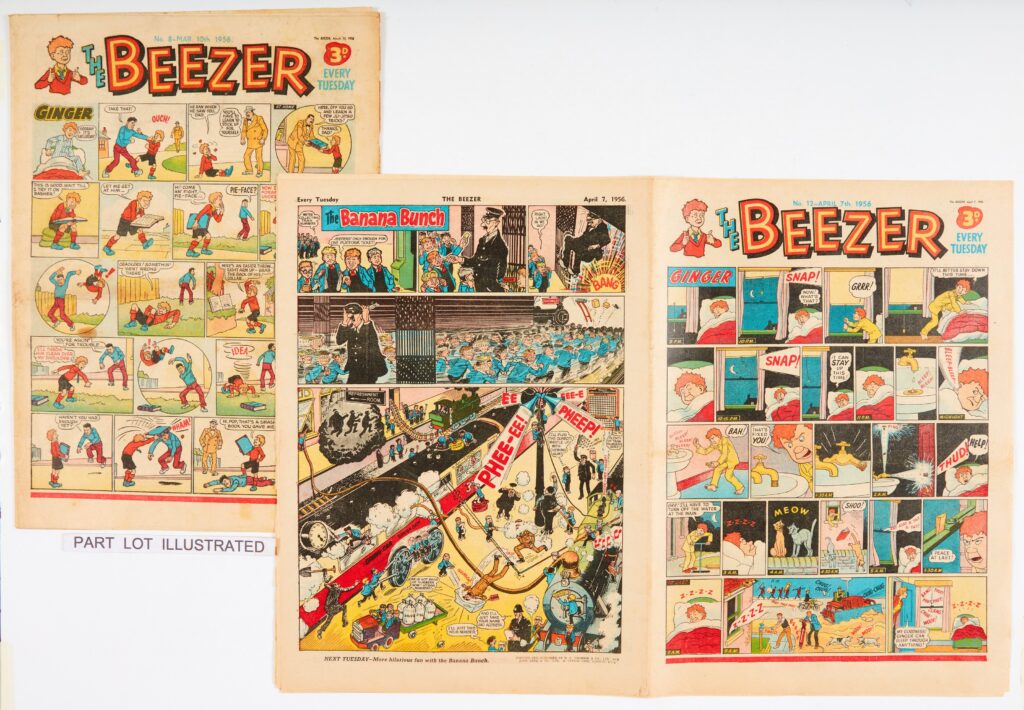 Copies of Beezer, 1956