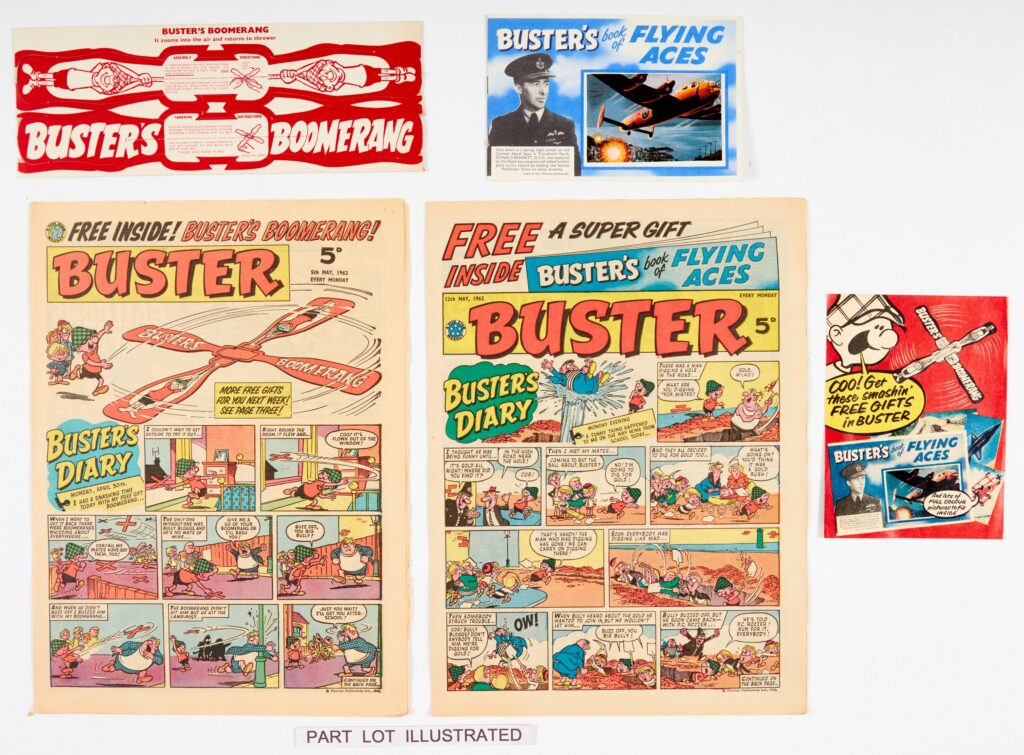 Buster comics, 1962