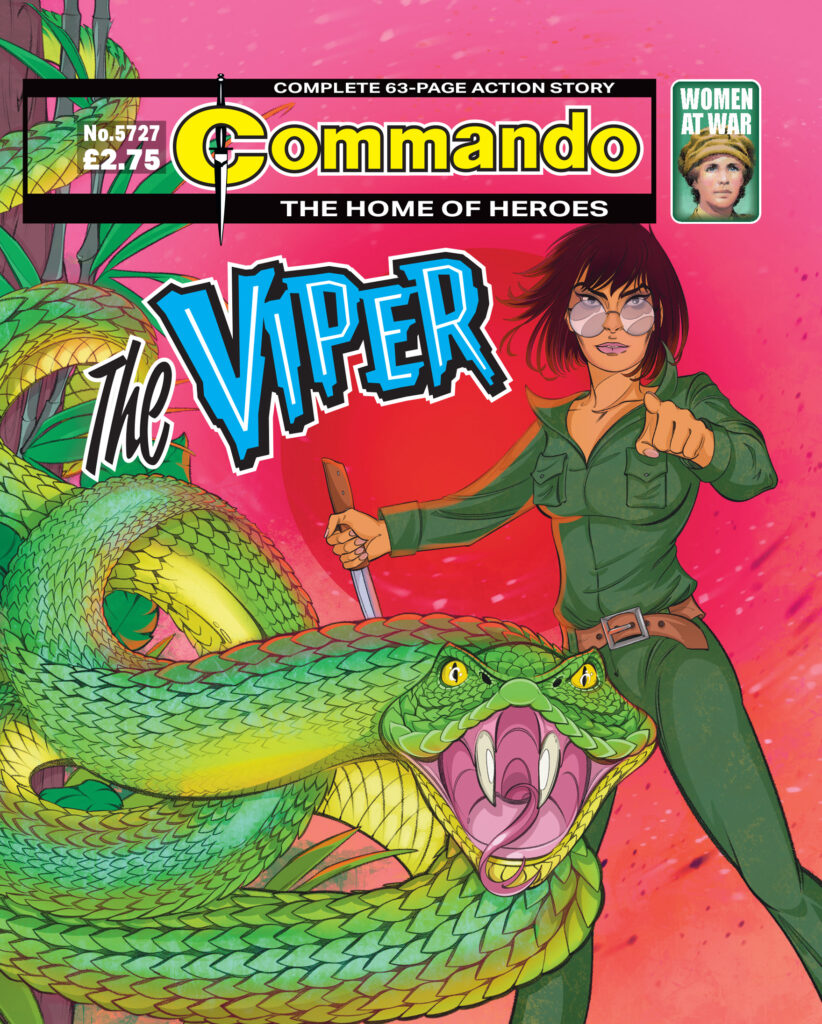 Commando 5727: Home of Heroes: The Viper
Story: Hailey Austin | Art: Paolo Ongaro | Cover: Anna Morozova