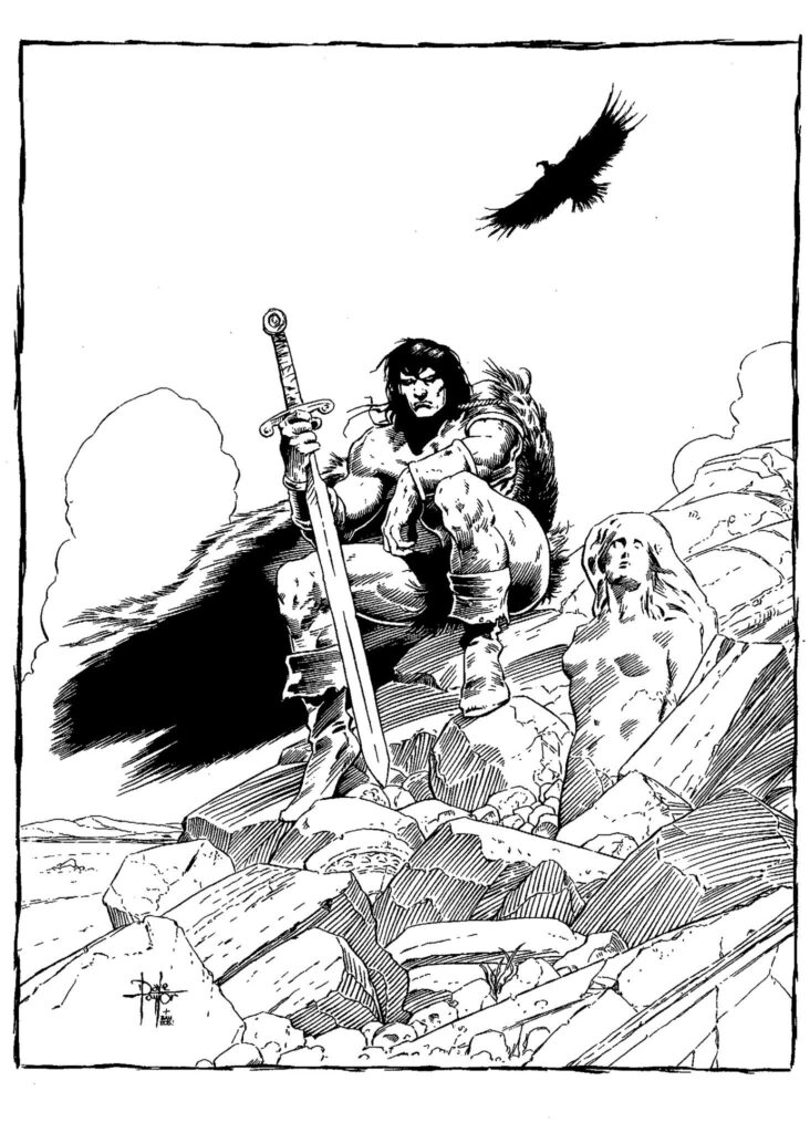 Savage Sword of Conan - Poster by Dave Taylor