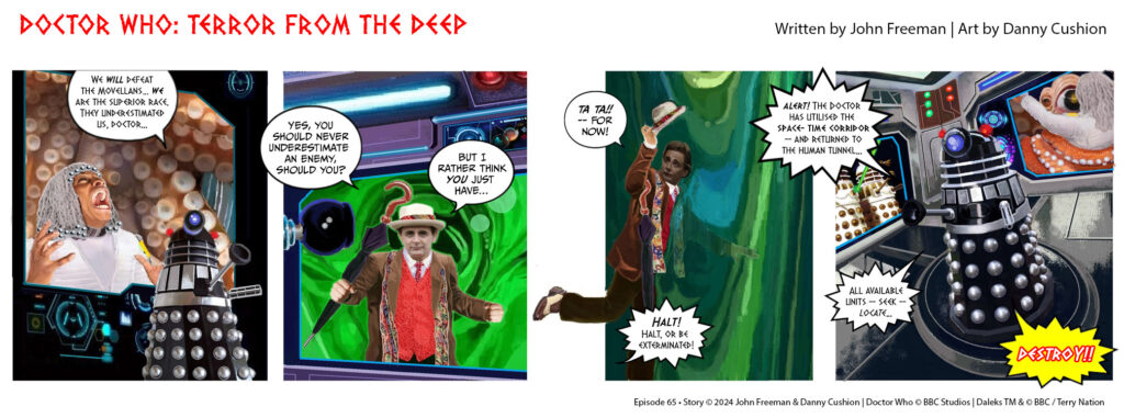 Doctor Who – Terror from the Deep: Episode 65 by John Freeman and Danny Cushion
