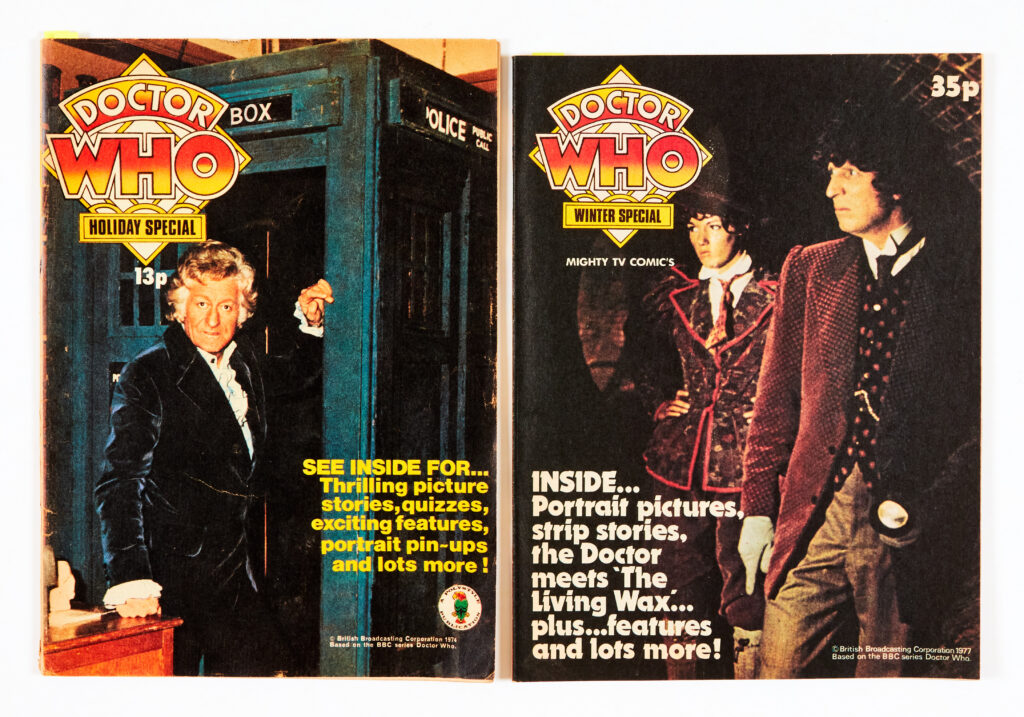 Doctor Who Holiday Specials, 1974, 1977, published by Polystyle
