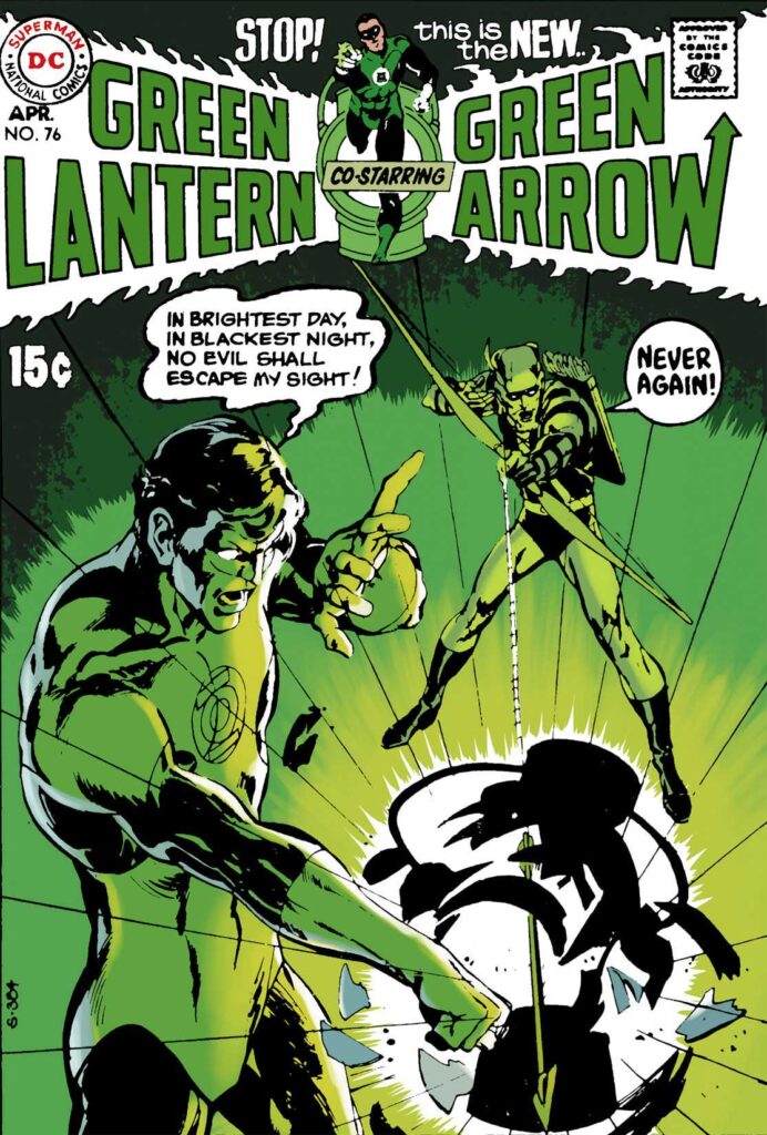 Green Lantern #76 - cover by Neal Adams