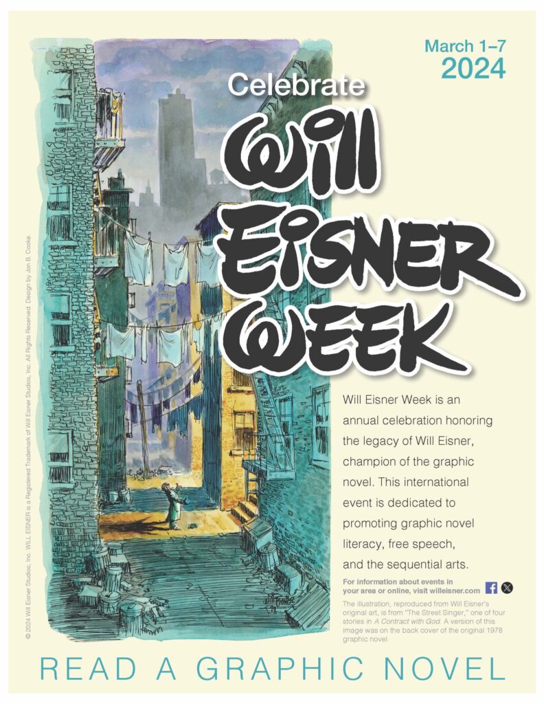 Will Eisner Week 2024 Poster