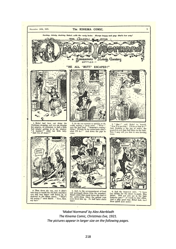 Comic Papers, Music Hall & Early Cinema by Alan Clark - Sample Page