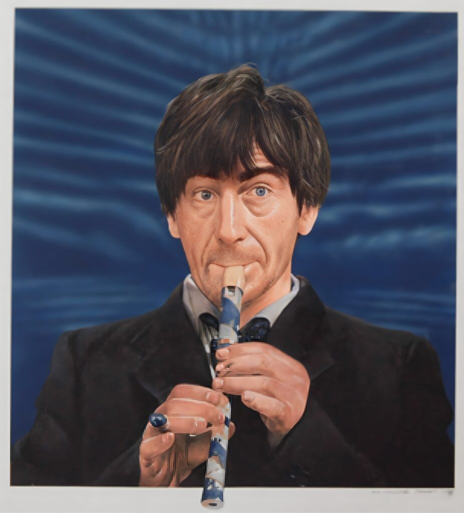 Doctor Who - The Second Doctor (played on screen by Patrick Troughton). Art by Nick Spender