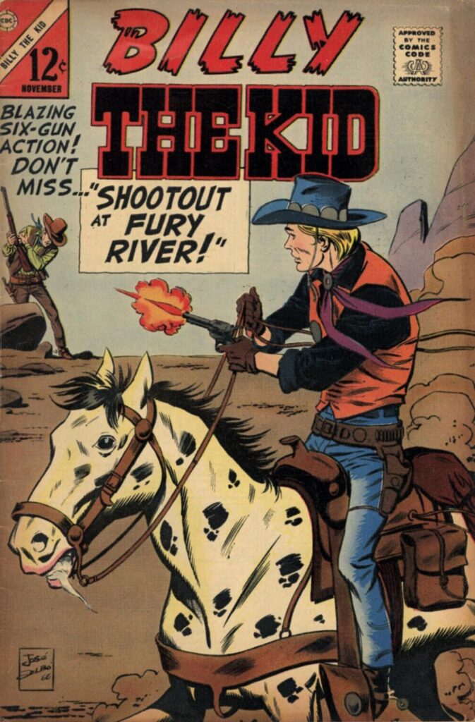Billy the Kid #58, cover by José Delbo