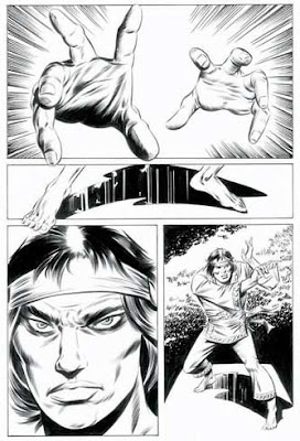 Shang-Chi: Master of Kung Fu One-Shot #1 (2009) - inks by Enric Badia Romero (Enrique Badia Romero)