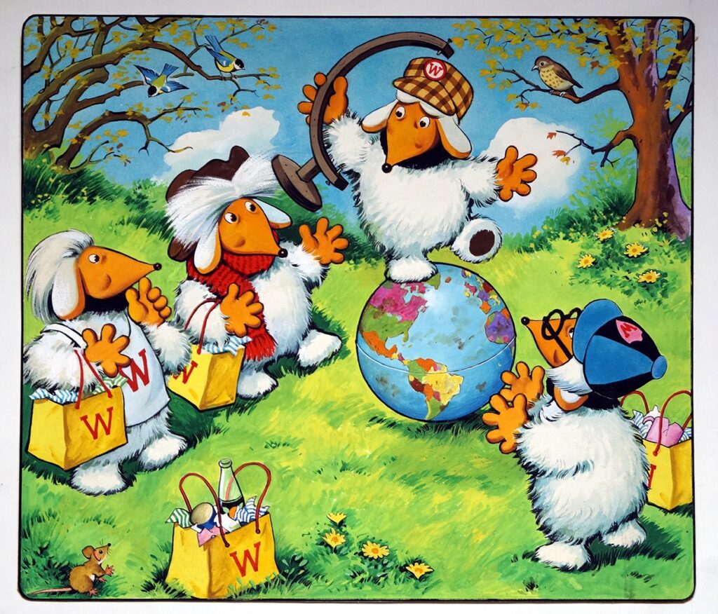 The Wombles: On Top Of The World by Jesus Blasco, for Jack and Jill cover dated 5th November 1977