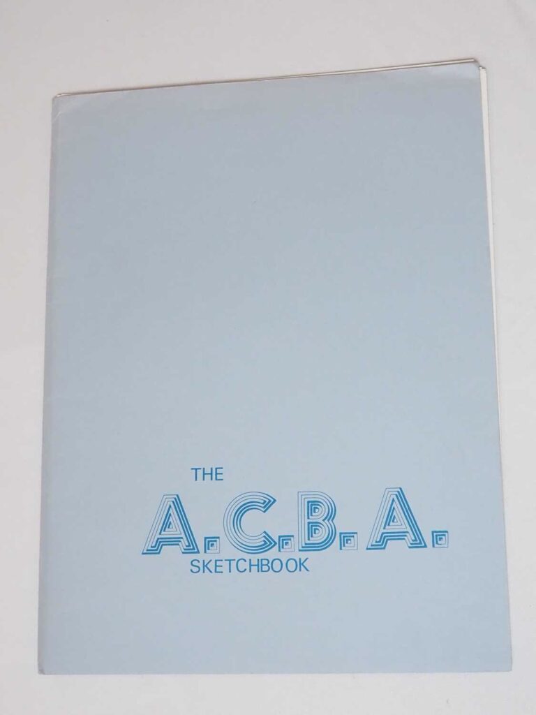 A.C.B.A Sketchbook Portfolio (1973). Heritage Presents: The Association of Comic Book Artists - Includes 36 B/W Prints by artists such as Jim Steranko, Neal Adams, Frank Frazetta, John Romita, Wally Wood, Herb Trimpe