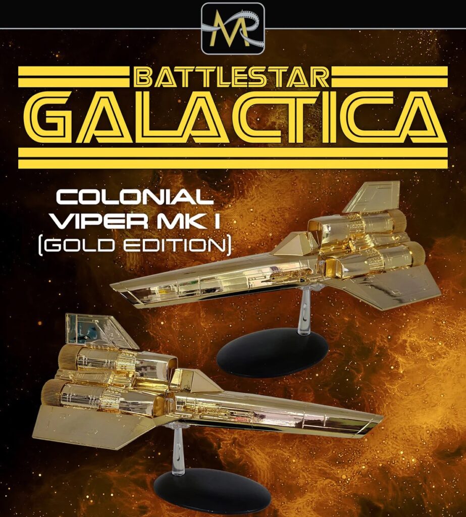 Master Replicas - Battlestar Galactica Colonial Viper Mk 1 (Gold Edition)