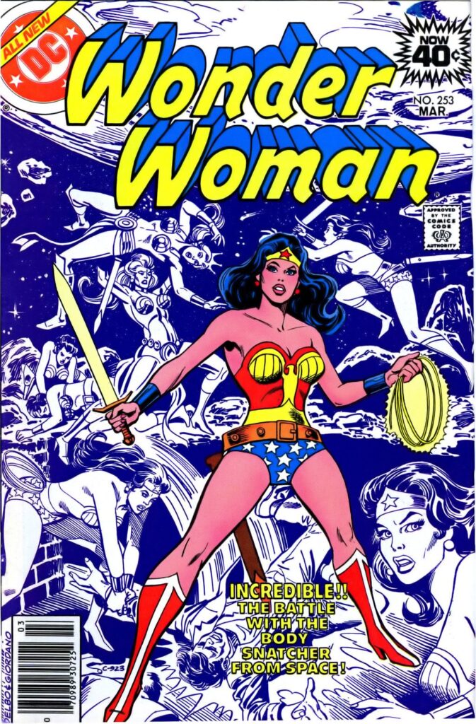 Wonder Woman #253, cover by José Delbo and Dick Giordano