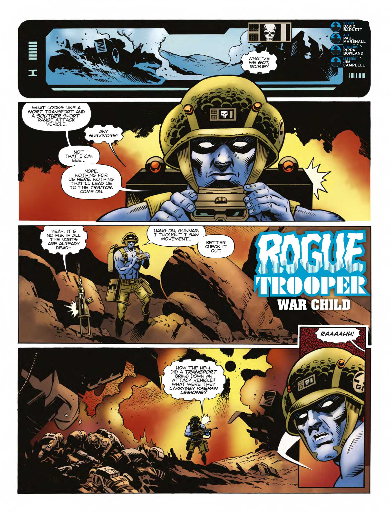 2000AD Prog 2375 (Bumper Issue) - Rogue Trooper