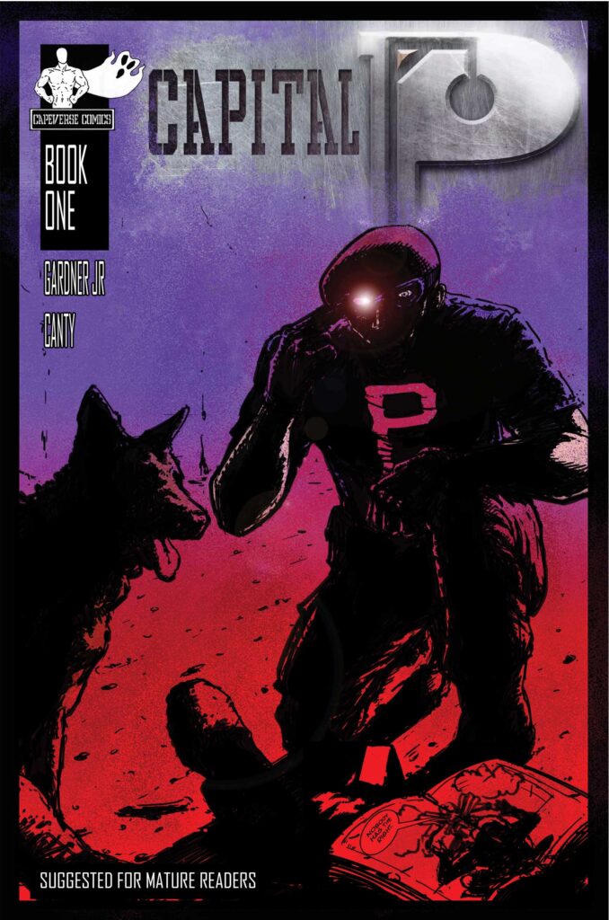 Capital P #1 by Sam Gardner Jr and Jerome Canty - Cover (Capeverse Comics, 2024)