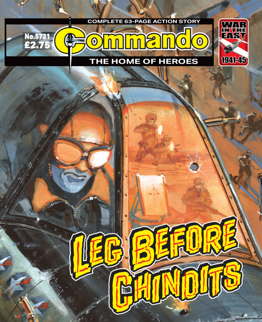 Commando 5731: Home of Heroes: Leg Before Chindits
Story: Troy Martin Art: Marc Viure Cover: Keith Burns