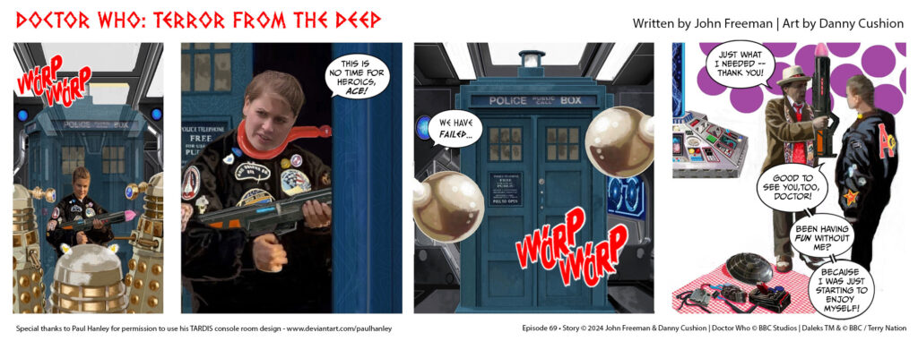 Doctor Who – Terror from the Deep: Episode 69 by John Freeman and Danny Cushion