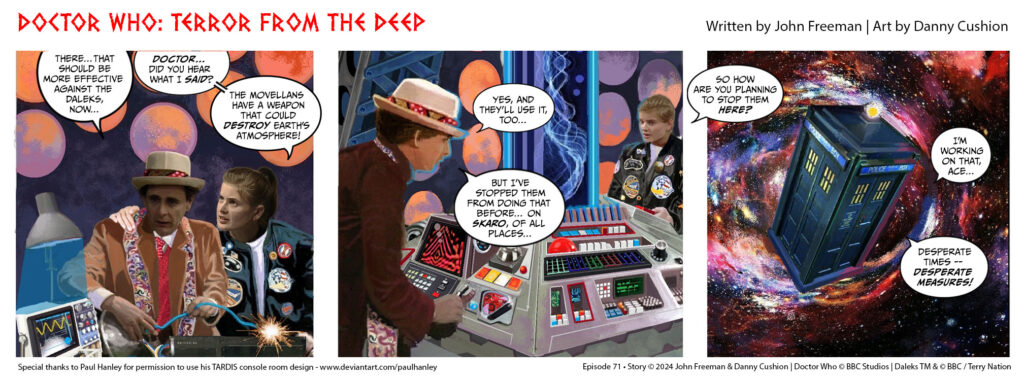 Doctor Who – Terror from the Deep: Episode 71 by John Freeman and Danny Cushion