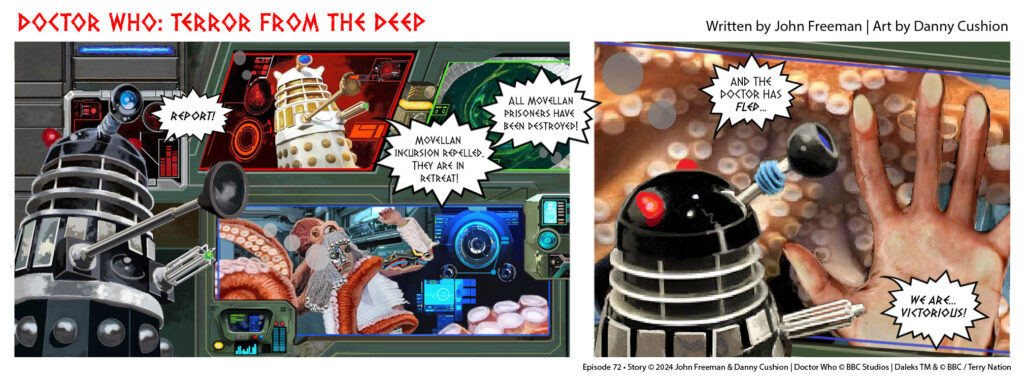 Doctor Who – Terror from the Deep: Episode 72 by John Freeman and Danny Cushion