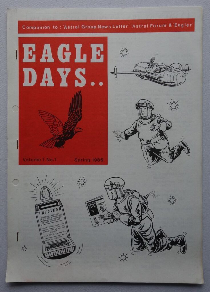 Eagle Days Comic Fanzine Vol 1 No. 1 - Spring 1986