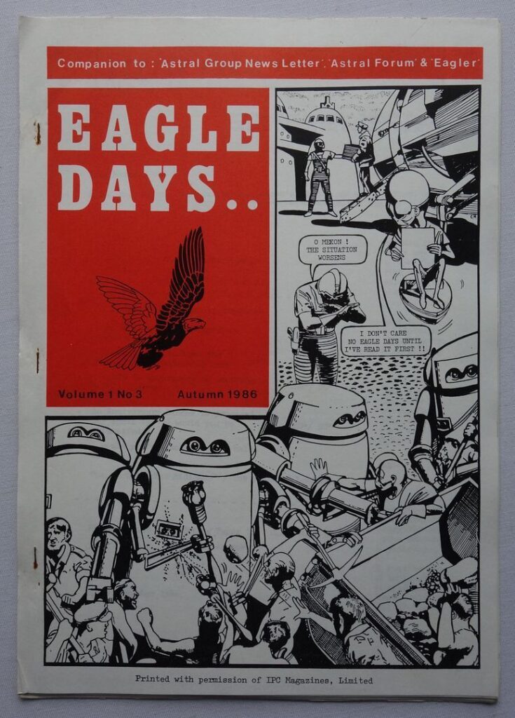 Eagle Days Comic Fanzine Vol 1 #3 - Autumn 1986