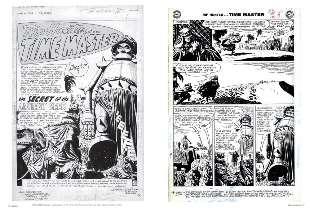 Genius, Illustrated: The Life and Art of Alex Toth - Sample Page