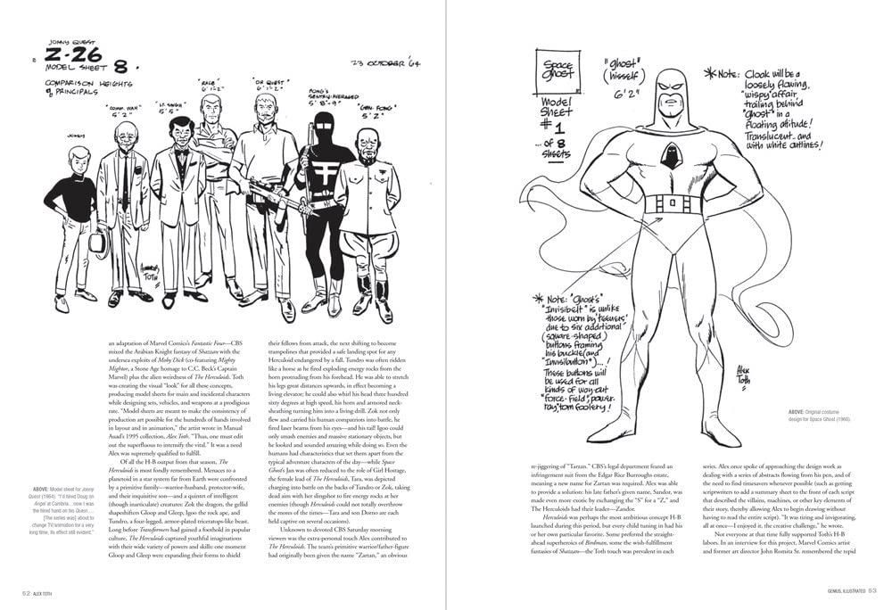 Genius, Illustrated: The Life and Art of Alex Toth - Sample Page