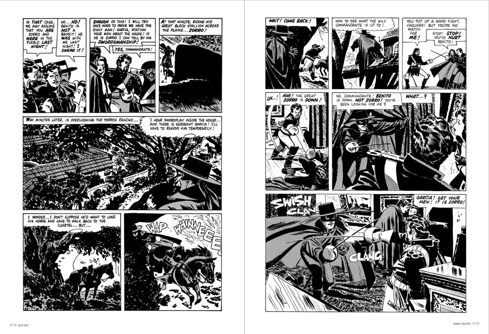 Genius, Isolated: The Life and Art of Alex Toth - Sample Page