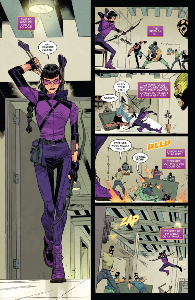 Hawkeye: Kate Bishop Vol. 1 - Team Spirit - Sample Art