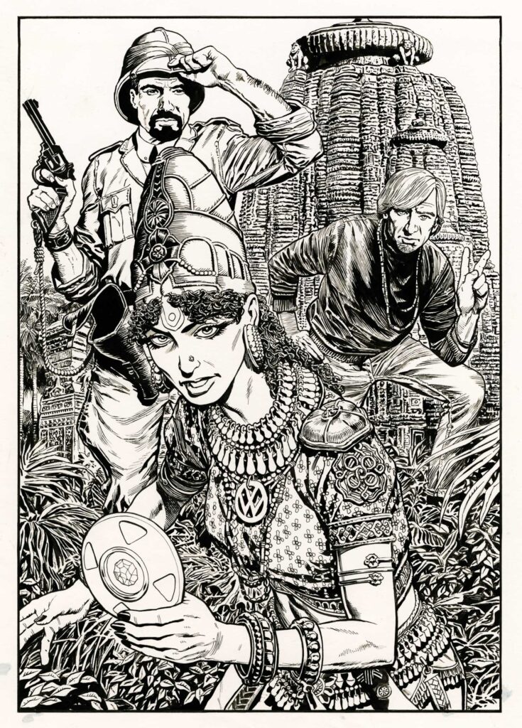 Time Breakers bookplate, created by Chris Weston for the Zoop crowdfunding campaign