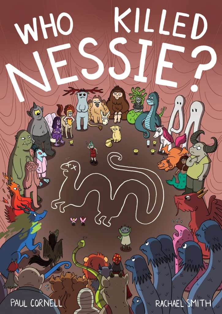 Who Killed Nessie? by Paul Cornell and Rachael Smith - Cover https://zoop.gg/c/whokillednessie