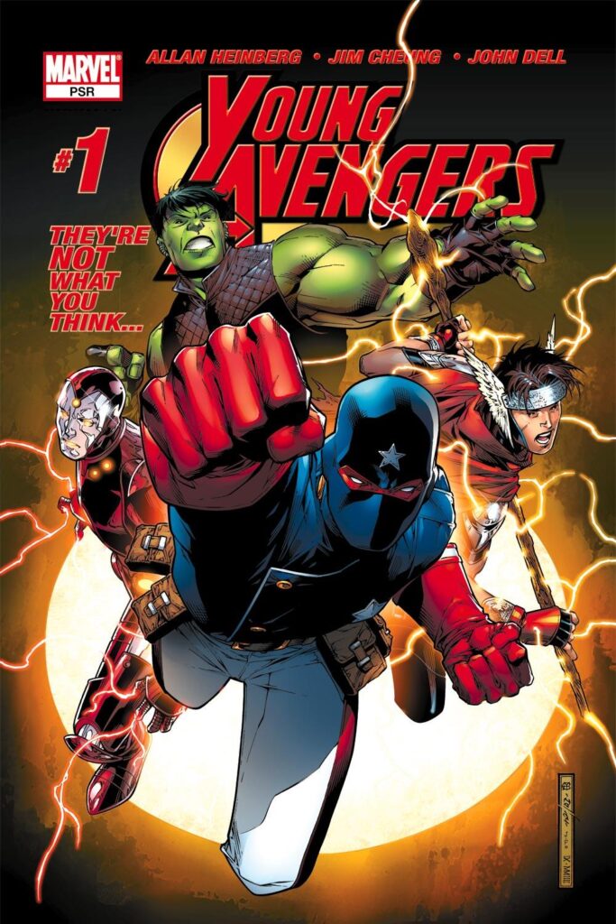 Young Avengers #1 (2005), which features Kate's first
appearance as Hawkeye